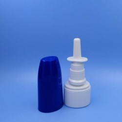 Bona's U-shaped nasal spray bottle