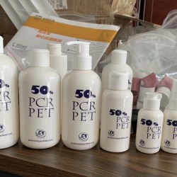PCR PET 50% to 100% Round Shoulder and Straight Shoulder designed Bottles