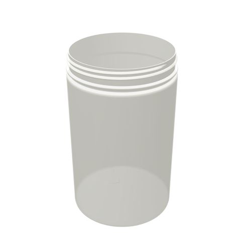 Cylindrical Jar 2000ml 120CT HDPE transparent