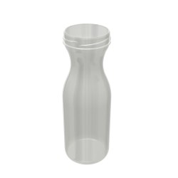 3D - Carafe Bottle 250ml 53TO glass white
