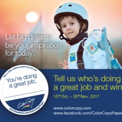 Color Copy’s “Doing a great job” promotion takes you to the moon