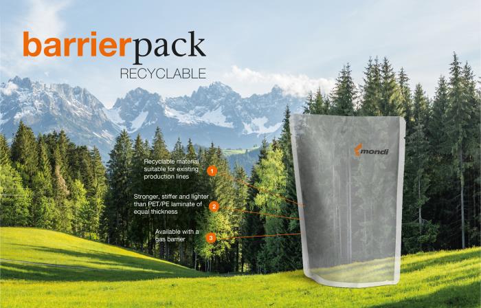 Mondi to showcase BarrierPack Recyclable, and a host of other packaging innovations at FachPack 2018