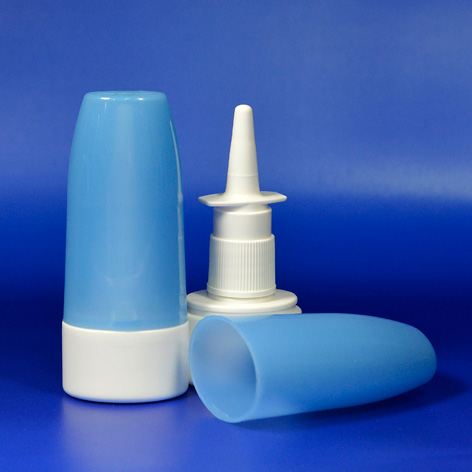 Bonas 15ml PE bottle with D-type nasal spray pump
