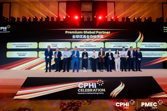 Bona Pharma awarded "Premium Global Partner" at CPHI China 2024!