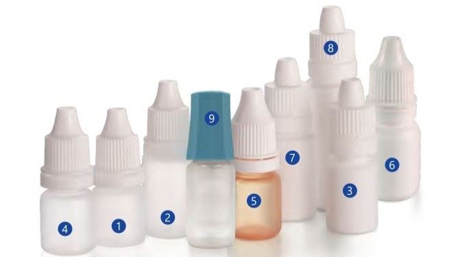 Why do eye drop caps have different colors?