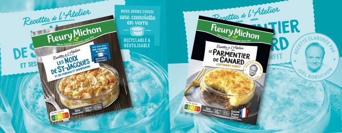 Verallia innovates with glass dishes for Fleury Michon ready-to-eat-meals