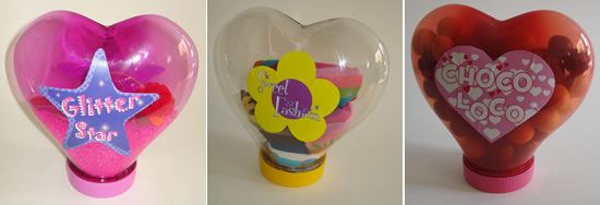 Heart shaped PET container wins first prize at ANDINAPACK 09