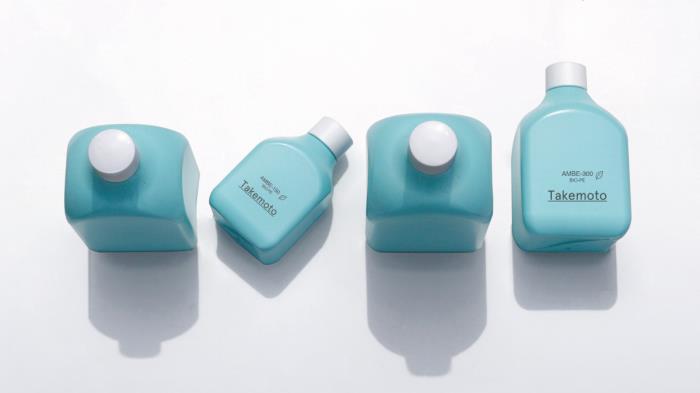 New biomass PE rectangular bottle series featuring beautiful shoulder lines! (AMBE series)