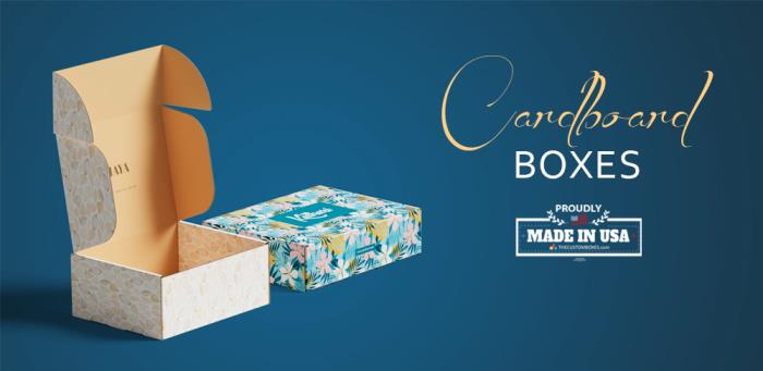 Advantages of cardboard materials packaging