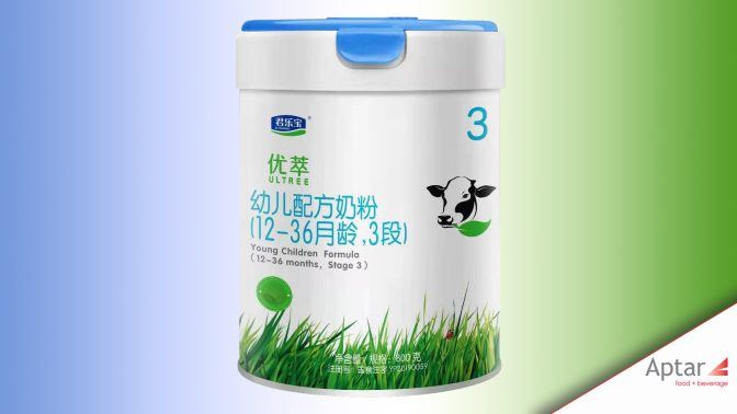 Aptars innovative, non-detachable tamper-evident, bi-injected infant formula packaging