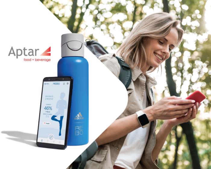 Aptar Food + Beverage partners with REBO for launch of a Smart Reusable Water Bottle