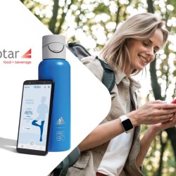 Aptar Food + Beverage partners with REBO for launch of a Smart Reusable Water Bottle