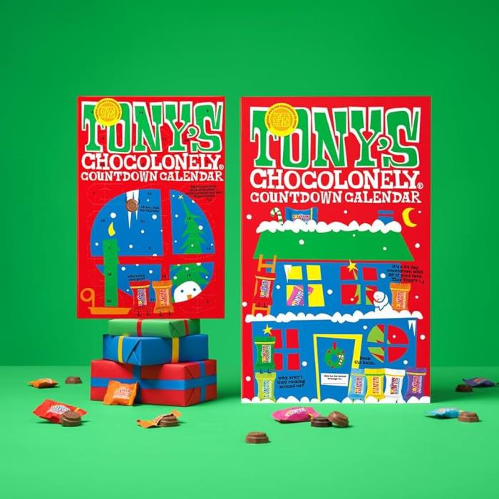 SFA Packaging Presents: Tony's Chocolonely Advent Calendar