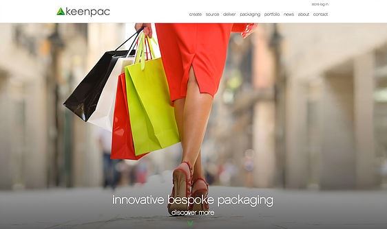 Keenpac unveils new look website