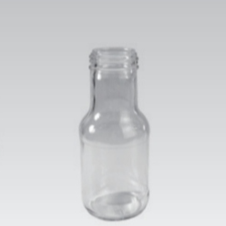 Clear Glass Drink Bottle - 0418001