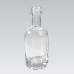 Clear Glass Drink Bottle - 0420004