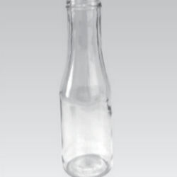 Clear Glass Drink Bottle - 0430001