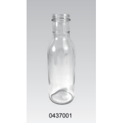 Clear Glass Drink Bottle - 0437001