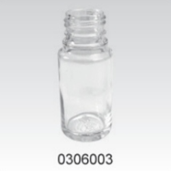 Clear Glass Sauce Bottle - 0306003