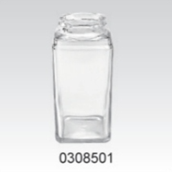 Clear Glass Sauce Bottle - 0308501