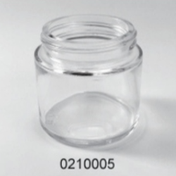 Clear Glass Food Jar - 0210005