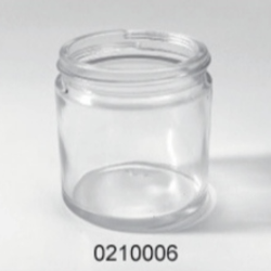 Clear Glass Food Jar - 0210006