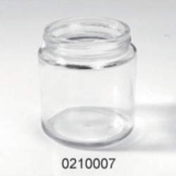 Clear Glass Food Jar - 0210007