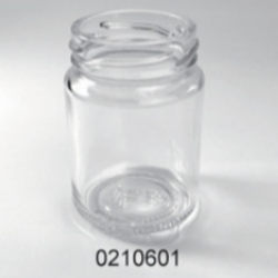 Clear Glass Food Jar - 0210601