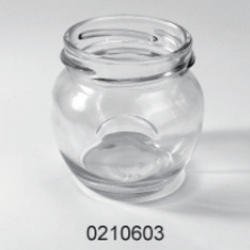 Clear Glass Food Jar - 0210603