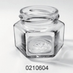 Clear Glass Food Jar - 0210604
