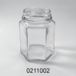 Clear Glass Food Jar - 0211002