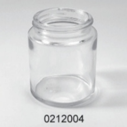 Clear Glass Food Jar - 0212004