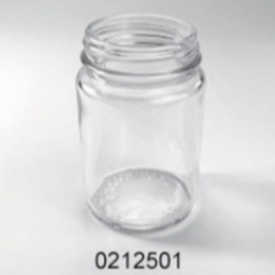 Clear Glass Food Jar - 0212501