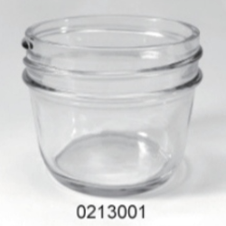 Clear Glass Food Jar - 0213001