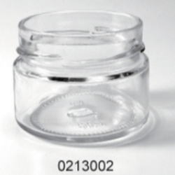 Clear Glass Food Jar - 0213002