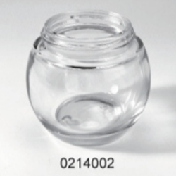 Clear Glass Food Jar - 0214002
