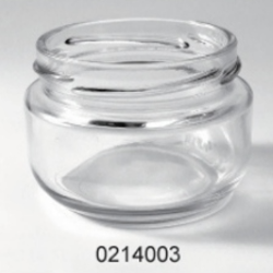 Clear Glass Food Jar - 0214003