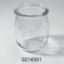 Clear Glass Food Jar - 0214301