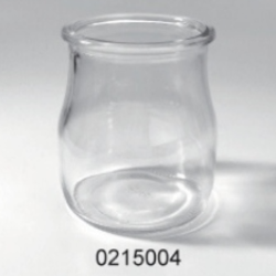 Clear Glass Food Jar - 0215004
