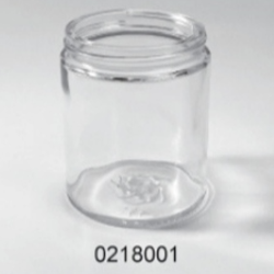 Clear Glass Food Jar - 0218001