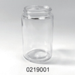 Clear Glass Food Jar - 0219001