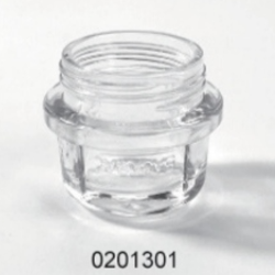 Clear Glass Food Jar - 0201301