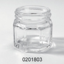 Clear Glass Food Jar - 0201803