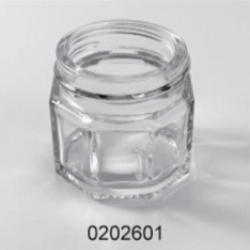 Clear Glass Food Jar - 0202601
