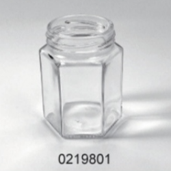 Clear Glass Food Jar - 0219801