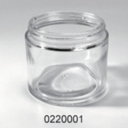 Clear Glass Food Jar - 0220001