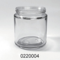 Clear Glass Food Jar - 0220004