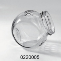 Clear Glass Food Jar - 0220005