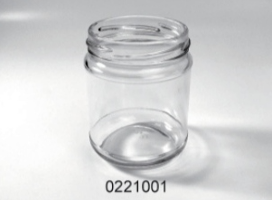 Clear Glass Food Jar - 0221001