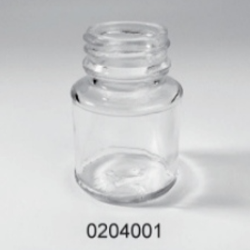 Clear Glass Food Jar - 0204001